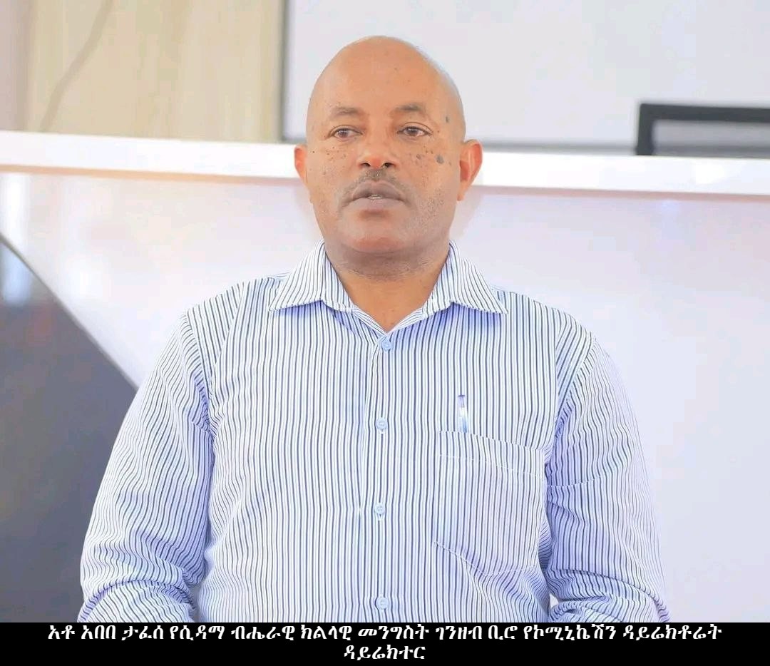 አቶ አበበ ታፈሰ የሲዳማ ብሔራዊ ክልላዊ መንግስት ገንዘብ ቢሮ የኮሚኒኬሽን ዳይሬክቶሬት ዳይሬክተር